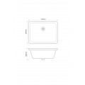 Раковина врізна під стільницю MIXXUS PREMIUM STYLE-1701 510х380х200mm (перелив) (MP6567) Раковина врізна під стільницю MIXXUS PREMIUM STYLE-1701 510х380х200mm (перелив) (MP6567)