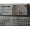 Шторка для ванної Mixxus SCT-017-180x180 з поліестеру (Візерунок "Смужка" біло-чорна) (AC3587)