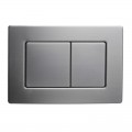 Панель змиву KOER KT-0612-07 240x160x10mm з нержавіючої сталі, кнопка квадратна (колір графіт) (KR6122) Панель змиву KOER KT-0612-07 240x160x10mm з нержавіючої сталі, кнопка квадратна (колір графіт) (KR6122)