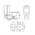 Унітаз-компакт MIXXUS STYLE-0403-R 620х360х800mm система змиву RIMLESS (MI6727) Унітаз-компакт MIXXUS STYLE-0403-R 620х360х800mm система змиву RIMLESS (MI6727)