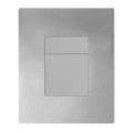 Панель змиву KOER KT-0607-01 157x198x3mm пластикова, кнопка квадратна (колір хром) (KR5344)