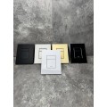 Панель змиву KOER KT-0607-01 157x198x3mm пластикова, кнопка квадратна (колір хром) (KR5344)