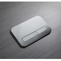 Панель змиву KOER KT-0609-01 240x160x7mm пластикова, кнопка лінійна (колір хром) (KR6130) Панель змиву KOER KT-0609-01 240x160x7mm пластикова, кнопка лінійна (колір хром) (KR6130)