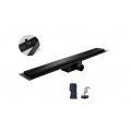Душовий трап KOER FD08-70x500-GLASS BLACK з нерж. сталі SUS304 70x500мм зі скляною панеллю (Колір чорний) (KR5139) Душовий трап KOER FD08-70x500-GLASS BLACK з нерж. сталі SUS304 70x500мм зі скляною панеллю (Колір чорний) (KR5139)