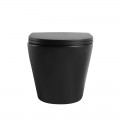 Унітаз підвісний MIXXUS PREMIUM BEVEL-0304-T1 BLACK 480x360x360mm система змиву TORNADO 1.0 (MP6677)
