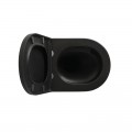 Унітаз підвісний MIXXUS PREMIUM BEVEL-0304-T1 BLACK 480x360x360mm система змиву TORNADO 1.0 (MP6677)