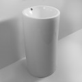 Раковина моноблок MIXXUS PREMIUM ELLIPSE-1101 460х460х855mm (перелив) (MP6573)