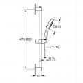 Набір змішувачів для ванни Grohe Cubeo (UA125246M243)