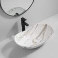 Раковина накладна MIXXUS PREMIUM WAVE-0105 MARBLE 620х360х160mm (MP6559) Раковина накладна MIXXUS PREMIUM WAVE-0105 MARBLE 620х360х160mm (MP6559)