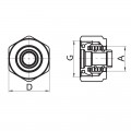 Євроконус Roho R581-075 - 3/4"EK 16х2 (RO0247) Євроконус Roho R581-075 - 3/4"EK 16х2 (RO0247)