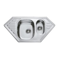 Мийка кухонна HAIBA 100x50 (decor) (HB0522)