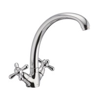 Смеситель для кухни Haiba DOMINOX 273 с полнооборотной кран буксой (HB0943)