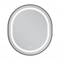 Дзеркало Mixxus Premium ELLIPSE MV05-80x70-REVERSE BLACK (LED Touch, Anti-fog, димер(3-6kK))(MP6646