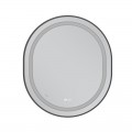 Дзеркало Mixxus Premium ELLIPSE MV05-80x70-REVERSE BLACK (LED Touch, Anti-fog, димер(3-6kK))(MP6646