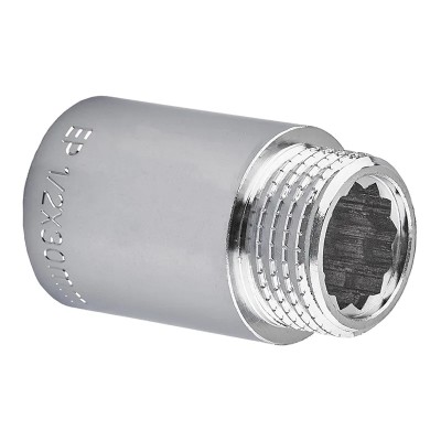 Подовжувач Europroduct EP.E030.Chr - 1/2"MF-30мм хром (EP6125) Подовжувач Europroduct EP.E030.Chr - 1/2"MF-30мм хром (EP6125)