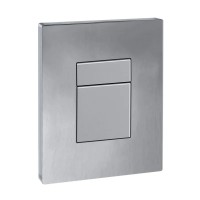 Панель змиву KOER KT-0607-01 157x198x3mm пластикова, кнопка квадратна (колір хром) (KR5344)