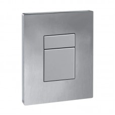 Панель змиву KOER KT-0607-01 157x198x3mm пластикова, кнопка квадратна (колір хром) (KR5344)