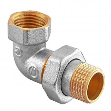 Згін американка кутови Waterpro WP702-15 - 1/2" (латунь) (WP3320)