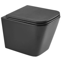 Унітаз підвісний MIXXUS PREMIUM QUADRO-0301-T3 BLACK 490х340х360mm система змиву TORNADO 3.0 (MP6587) Унітаз підвісний MIXXUS PREMIUM QUADRO-0301-T3 BLACK 490х340х360mm система змиву TORNADO 3.0 (MP6587)