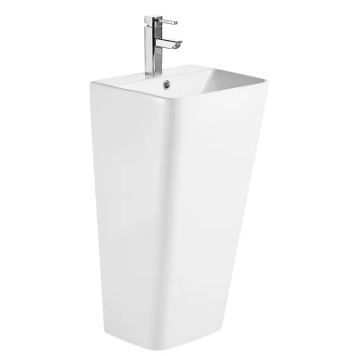 Раковина моноблок MIXXUS STYLE-1101 440х380х830mm (отвір під змішувач, перелив) (MI6696) Раковина моноблок MIXXUS STYLE-1101 440х380х830mm (отвір під змішувач, перелив) (MI6696)