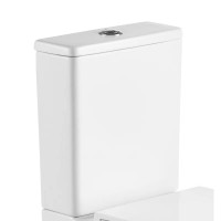 Бачок до унітазу-компакту MIXXUS PREMIUM BEVEL-0401-T1 TANK 430x390x140 у комплекті зі зливною арматурою (MI8321)