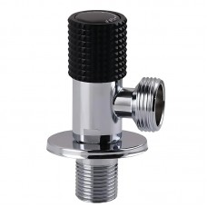 Кран для підключення сантехприладів Champion VAL-14-1/2x3/4 Chrome з нерж. сталі (кол. хром) (CH6570)