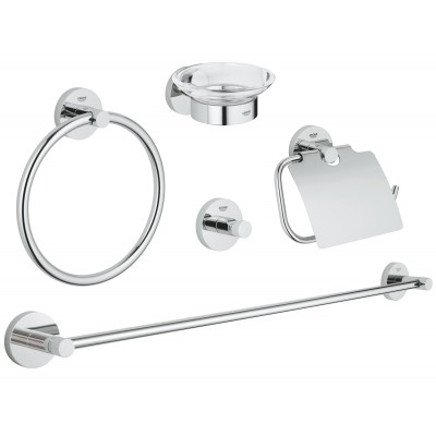 Набор аксессуаров 5 в 1 Grohe Essentials New (40344001)