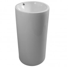 Раковина моноблок MIXXUS PREMIUM ELLIPSE-1101 460х460х855mm (перелив) (MP6573)