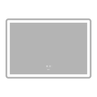 Дзеркало ZERIX MIRRA MR05-100x70 з LED Touch, Anti-fog, димером, рег. яскравості (ZX6060) Дзеркало ZERIX MIRRA MR05-100x70 з LED Touch, Anti-fog, димером, рег. яскравості (ZX6060)