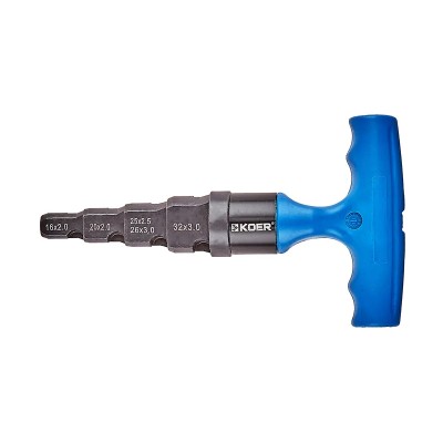 Калібратор для м/п труб з трищіткою d16-20-25-26-32mm KOER KAW.02 (KR6106) Калібратор для м/п труб з трищіткою d16-20-25-26-32mm KOER KAW.02 (KR6106)