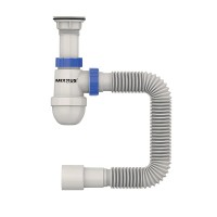 Сифон для умивальника MIXXUS SU-06-A 1 1/2"x40 з пластиковим випуском (MI8183) Сифон для умивальника MIXXUS SU-06-A 1 1/2"x40 з пластиковим випуском (MI8183)