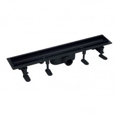 Душовий трап MIXXUS DRAIN-06-30 BLACK з пласт. основою і накладкою із нерж. сталі 70x300мм (MI6526) Душовий трап MIXXUS DRAIN-06-30 BLACK з пласт. основою і накладкою із нерж. сталі 70x300мм (MI6526)