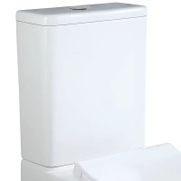 Бачок до унітазу-компакту MIXXUS WAVE-0402-T3 TANK 430x350x140 у комплекті зі зливною арматурою (MI8333)