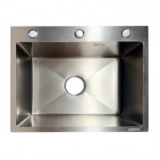 Мийка ZERIX ZH5545 DECOR SS COLOR (3.0/0.8) з нержавіючої сталі (колір нержавійка) (ZX6170) Мийка ZERIX ZH5545 DECOR SS COLOR (3.0/0.8) з нержавіючої сталі (колір нержавійка) (ZX6170)