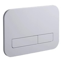 Панель змиву KOER KT-0609-01 240x160x7mm пластикова, кнопка лінійна (колір хром) (KR6130) Панель змиву KOER KT-0609-01 240x160x7mm пластикова, кнопка лінійна (колір хром) (KR6130)