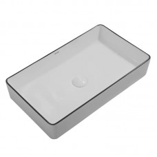 Раковина накладна MIXXUS PREMIUM QUADRO-0107 EDGE BLACK 600х340х110mm (MP6521) Раковина накладна MIXXUS PREMIUM QUADRO-0107 EDGE BLACK 600х340х110mm (MP6521)