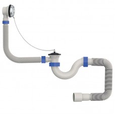 Сифон для ванни MIXXUS SV-01-A 1 1/2" прямоточний з випуском та переливом (MI8201) Сифон для ванни MIXXUS SV-01-A 1 1/2" прямоточний з випуском та переливом (MI8201)