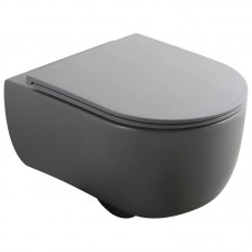 Унітаз підвісний MIXXUS PREMIUM TOPPER-0303-R GRAY 495x370x350mm система змиву RIMLESS (MP6657) Унітаз підвісний MIXXUS PREMIUM TOPPER-0303-R GRAY 495x370x350mm система змиву RIMLESS (MP6657)