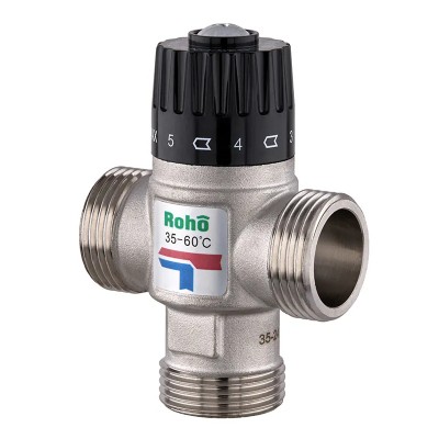 Клапан змішувальний Roho R1207-100 - 1" ЗР термостатичний (35-60*C) (RO1022) Клапан змішувальний Roho R1207-100 - 1" ЗР термостатичний (35-60*C) (RO1022)