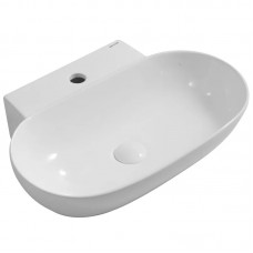 Раковина підвісна-накладна MIXXUS PREMIUM DIVERSE-0201 560х390х125mm (отвір під змішувач) (MP6510)