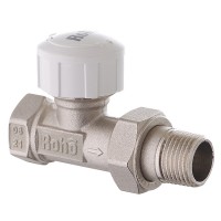 Кран радиаторный термостатический Roho R5160-050 - 1/2" (М30х1,5) прямой (RO0124) Кран радиаторный термостатический Roho R5160-050 - 1/2" (М30х1,5) прямой (RO0124)