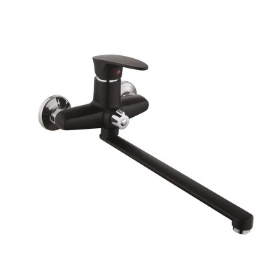 Змішувач для ванни PLAMIX CEZAR-006 EURO SET MATTE BLACK (з шлангом, лійкою та кронштейном) (Колір матовий чорний) (PM0690) Змішувач для ванни PLAMIX CEZAR-006 EURO SET MATTE BLACK (з шлангом, лійкою та кронштейном) (Колір матовий чорний) (PM0690)