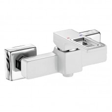 Змішувач для душової кабіни Mixxus Premium DANTE 003 White-Chrome (MI6793)