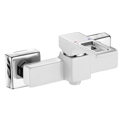 Змішувач для душової кабіни Mixxus Premium DANTE 003 White-Chrome (MI6793)