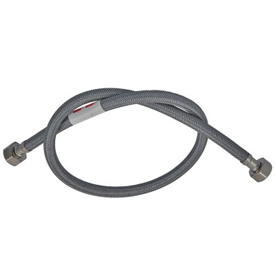 Гнучке підведення Zerix ZHN-02-FF1/2"-080 (нейлонове обплетення, гайки нерж) (ZX5141) Гнучке підведення Zerix ZHN-02-FF1/2"-080 (нейлонове обплетення, гайки нерж) (ZX5141)