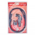 Набір для душу гігієнічного Zerix Bidet SET-008 Black (колір чорний) (ZX4914)