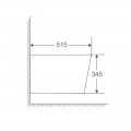 Біде підвісне Mixxus Premium Bevel-0501 515x360x345mm (MP6475)