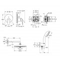 Душова система прихованого монтажу зі змішувачем Grohe Grohtherm SmartControl (UA34614SC4) Душова система прихованого монтажу зі змішувачем Grohe Grohtherm SmartControl (UA34614SC4)