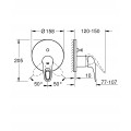 Смеситель скрытого монтажа на 2 потребителя Grohe Eurostyle (24049003) Смеситель скрытого монтажа на 2 потребителя Grohe Eurostyle (24049003)