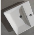 Раковина підвісна-накладна MIXXUS PREMIUM QUADRO-0205 410х360х130mm (отвір під змішувач, перелив) (MP6508) Раковина підвісна-накладна MIXXUS PREMIUM QUADRO-0205 410х360х130mm (отвір під змішувач, перелив) (MP6508)
